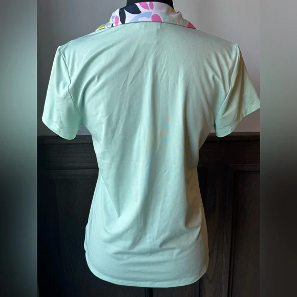 Tommy Bahama Womens Active Golf Short Sleeve Shirt - Picture 4 of 8
